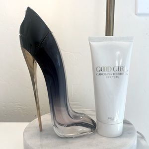Good Girl perfume by Carolina Herrera 2.7oz PLUS lotion